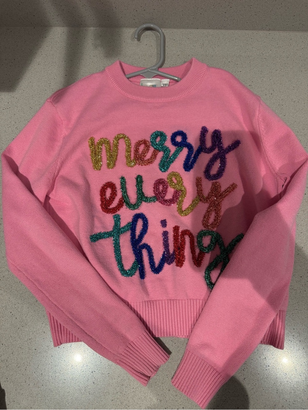 Girls Christmas sweater